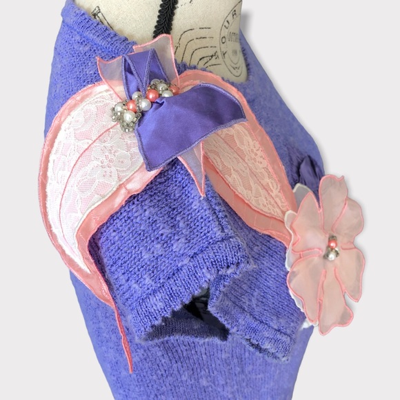 Womens Vintage Valenti Floral Sweater - Picture 6 of 9